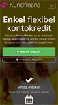 Mobile Screenshot of kundfinans.se